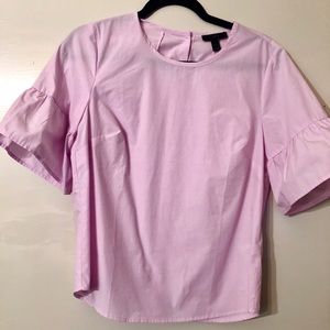 J. Crew light pink blouse